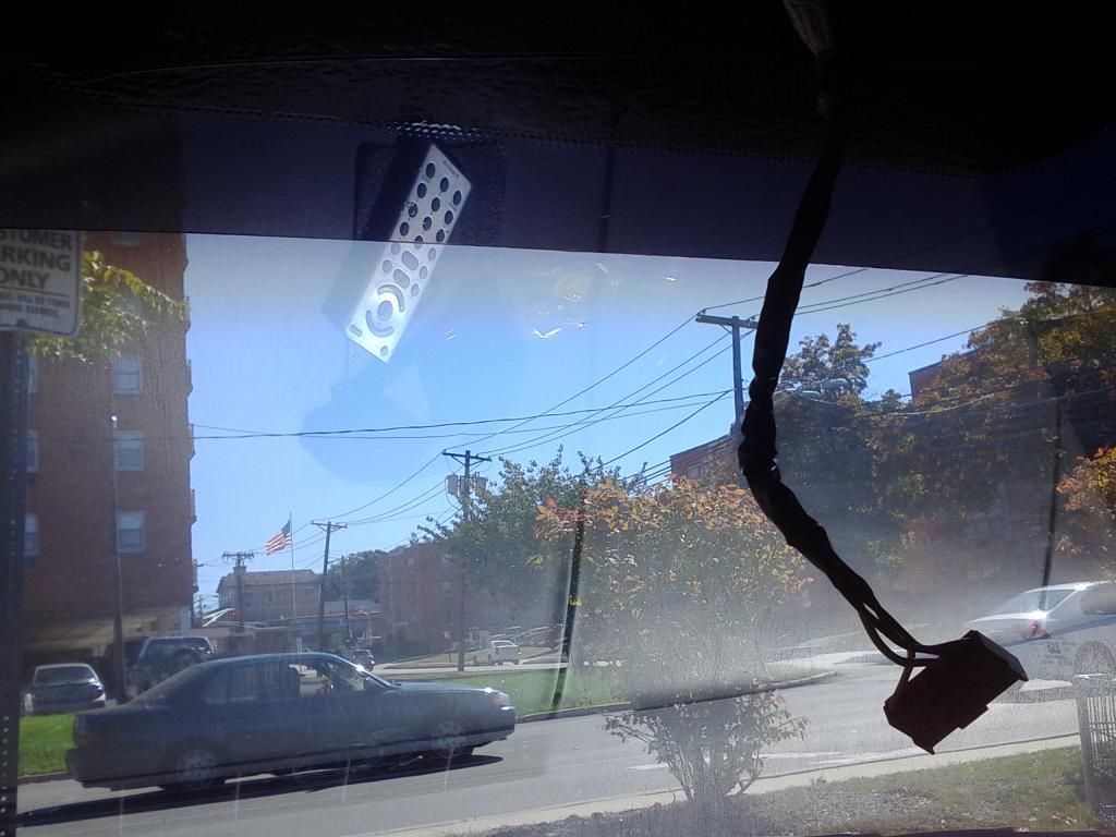 rear view mirror fell off repair.